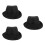 3Pcs Childrens Fedora Hats For Dancing Performance 58cm 9
