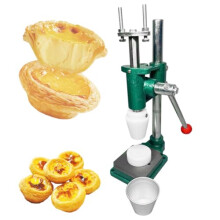 Manual Tart Shell Press For Egg Custard, Pie, And Waffle Shells