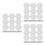 30 Pcs Six Angle Plastic Fish Pond Nets Mesh Guards For Home Shop 10