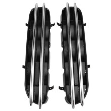 Para el panel de la rejilla del alerón delantero de la Serie 5 E60 M5 2006-2010, rejillas de ventilación laterales del coche 51137896849 51137896850