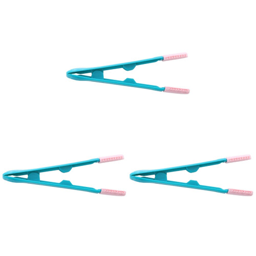3Pcs Compact Cat Eye Brush Convenient Grooming Comb Blue for Pets 1
