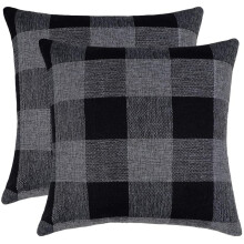 Rechteckige Kissenbezüge, vielseitig einsetzbar im Landhausstil, dicker Stoff für Wohnzimmer, Schlafzimmer, Couch, Sofa, Auto, Party, Balkon,
