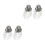 2pcs Pair Accessories Tassel Men And Women 8