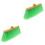 2pcs Broom Head Plastic Supplies Outdoor 3