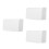 3 Pcs Sticky Style Socket Cover Double-Position Thickened Waterproof 11