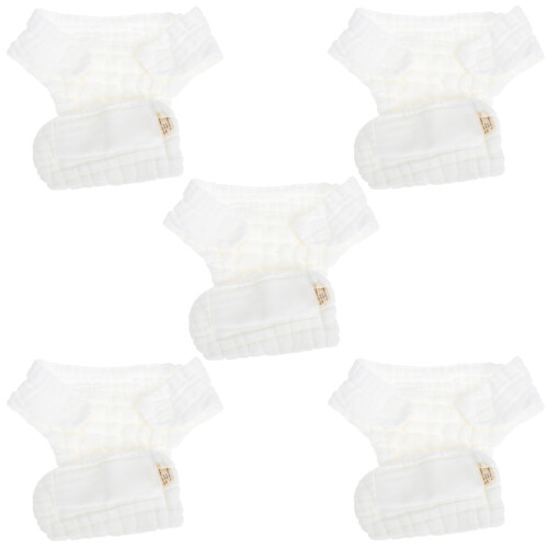10 Pcs Diaper Baby White Clean Pee Ring Pure Cotton 2