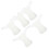 10 Pcs Diaper Baby White Clean Pee Ring Pure Cotton 5