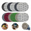 Conjunto de 120 discos de lixa de 5 polegadas com fixação por velcro e 8 furos (granulometrias 800/1000/1500/2000/3000/5000). 6