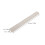 2 Sets Self-Adhesive White Drawer Guide Slides Rails 3