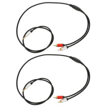 4 Pcs Audio Line Plastic Speakers Cell