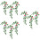 9 Peças Mini Flores Artificial Para Mini Casa 9