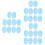 36 Pcs Earmuffs Suit Silica Gel Water Proof 4