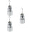 3 Sets Metal Slot Code Hanging Weights Experiment Slotted Silver 7
