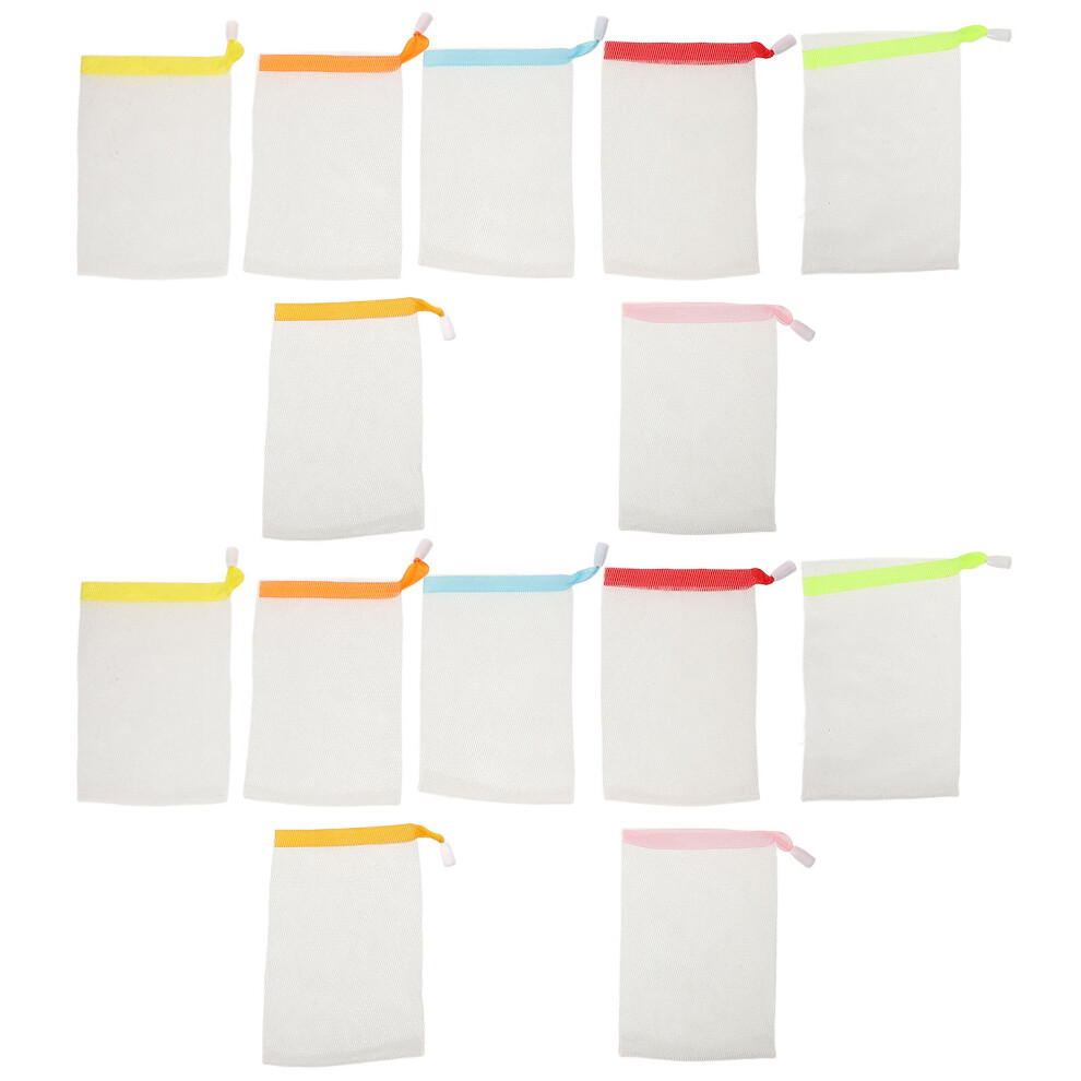 Happyyami 60 Pcs Foaming Net Foaming Net Soap Soup Dumpling Nylon