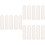 15 Pcs Empty White Tubes For Essential Oil Aromatherapy 11