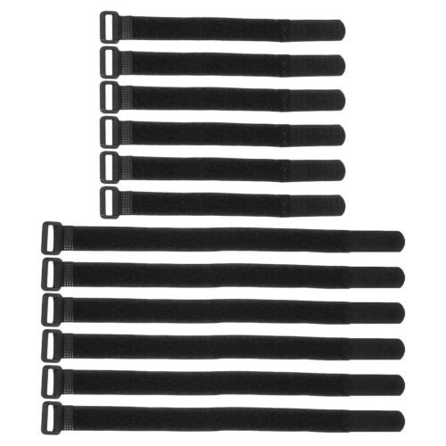 24 Pcs Adjustable Bike Wheel Stabilizer Straps With Cable Ties 1