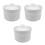6 Pcs Ceramic Stew Bowl Soup Pot With Lid 10