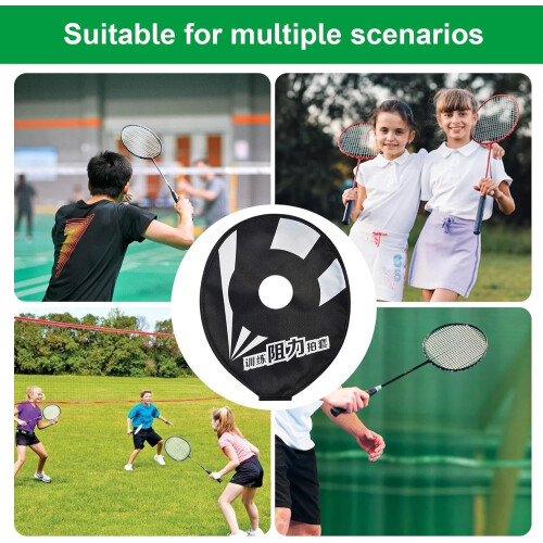 Badminton Racket Training Cover  Headwear Racket Sleeves, Case 2
