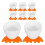 40Stk Orange Eierbecher PP Für Ostern Zuhause 1