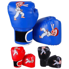 Boxing gloves for children, 17 x 25 cm, breathable, comfortable for 3–13 multicolored