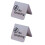 Masteelf  2 Pack No Smoking Signs For Tables Rust-Resistant Safety 10