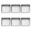180Pcs Durable Silver Metal Eyeshadow Pans for DIY Makeup Storage 1
