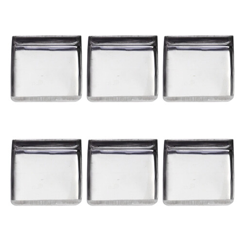 180Pcs Durable Silver Metal Eyeshadow Pans for DIY Makeup Storage