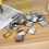 180Pcs Durable Silver Metal Eyeshadow Pans for DIY Makeup Storage 10