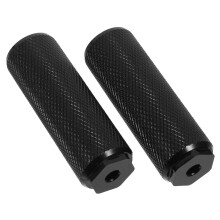 Rear Bike Pegs AntiSkid Cylinder Design Folding Footrests For Mountain And Electric Bikes Easy Install Rear Axle Pegs