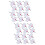 44 Pcs Halloween Nail Through Finger Blood Trick Prank Tool 8