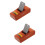 2 Pcs Wood Craft Tools Handheld Planer For Wood Processing 7
