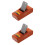 2 Pcs Wood Craft Tools Handheld Planer For Wood Processing 5