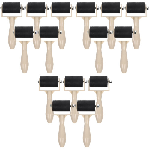 15 Pcs Printmaking Rollers Printing Glue Stick For Kids 2