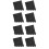 8 Pcs Floor Mat Rubber Corner Guard Ladder 10