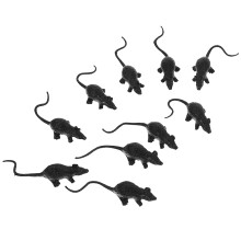 30 Pcs Halloween Mouse Props Rat Scary Decorations