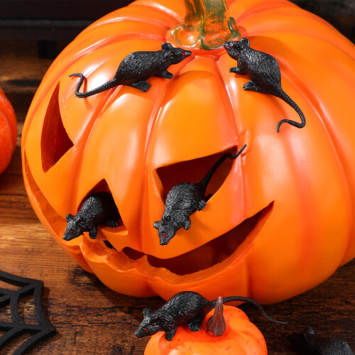 30 Pcs Halloween Mouse Props Rat Scary Decorations 2