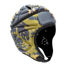 Rugby Helmet For Adults And Juniors Adjustable Soft Rugby Headguard, Flag Football Style, Training Padding