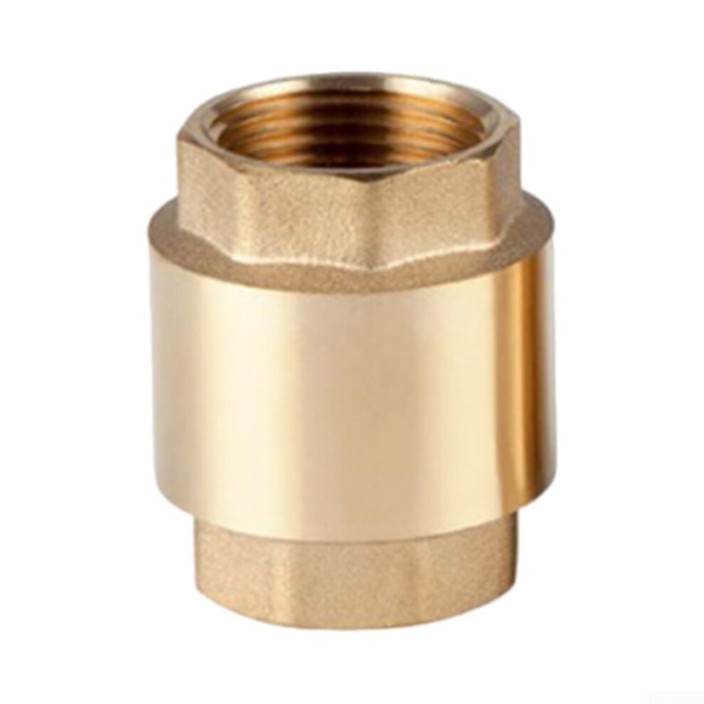 Copper Core Brass Check Valve With Internal Thread, Spring Loaded Non Valve For Water Control, Dn15dn25 9339159650103