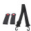 Snowboard boot strap  Adjustable mounting strap  Black sports accessories 5