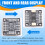 Μονάδα δειγματοληψίας AD 2.3-5.5V ADS1219 24-Bit ADC-4 καναλιών 24-Bit -23455 6