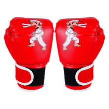Breathable Batting Gloves for Boxing Gloves for Aged 313 Years red