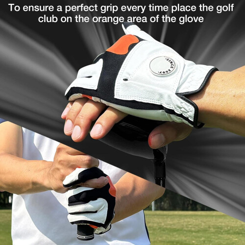Golf glovetraining aid for grip correction  Effective nonslip swing trainer 1