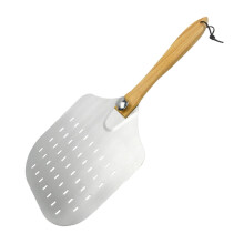 Pizza Paddle Metal Shovel Folding Handle Oven Accessories, Cake Placement, Pizza Spatula For Outdoor Baking Bread Tray