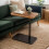 360 Rotating Table End Table for Small Spaces Black Walnut 2