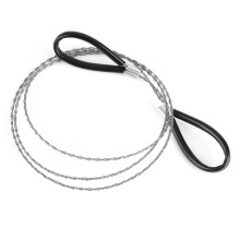 Camping Steel Wire Saw, Outdoor Emergency Hand Steel Wire Saw, Wood Plastic Cutting Tool, Travel Survival Tool