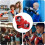 Boxing Gloves, Kids Training,  Leather, Padded, Shock Absorbing, Red Blue 5