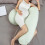 Supportive Pregnancy Pillow with Hidden Zipper Design, Ergonomically Engineered for Enhanced Comfort and Support 8
