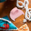 Hand Stitching Template Thumb Guard Needle Indicator For Fabric Pink Quilt Tool For Precise Spacing Embroidery Aid 2