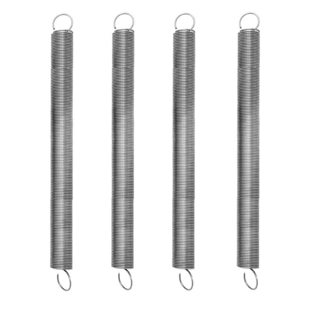 4 Pieces Tension Spring Extension Spring With Hooks 200Mm, Diameter 1.8Mm, 12Mm Outer Diameter 9105992259700