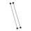 2Pcs Timpani Mallet Silikon Kunststoff 10
